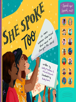 cover image of She Spoke Too